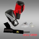 Adidas Set Eldiven (Eldiven-Bandaj-Dişlik) (ADIBPKIT01)