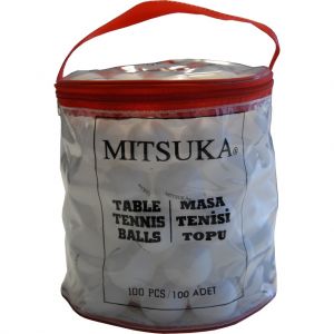 Mıtsuka 100 'l&uuml; Masa Tenis Topu