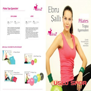 Ebru Şallı Plates Topu 55 cm