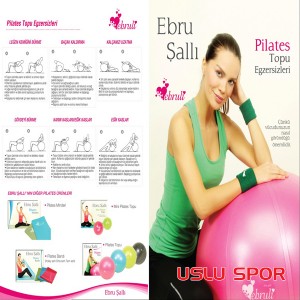 Ebru Şallı Plates Topu 75 cm
