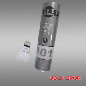Selex 101 Badmıngton Topu 6 lı Mantar Başlı