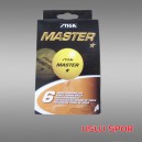 Stıga Master Masa Tenis Topu 6'lı(Turuncu -Beyaz)